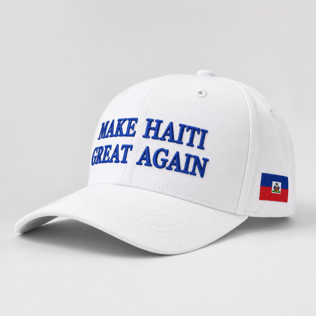 White MHGA cap